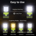 Portable 3D Battery stepless dimming Waterproof Lantern